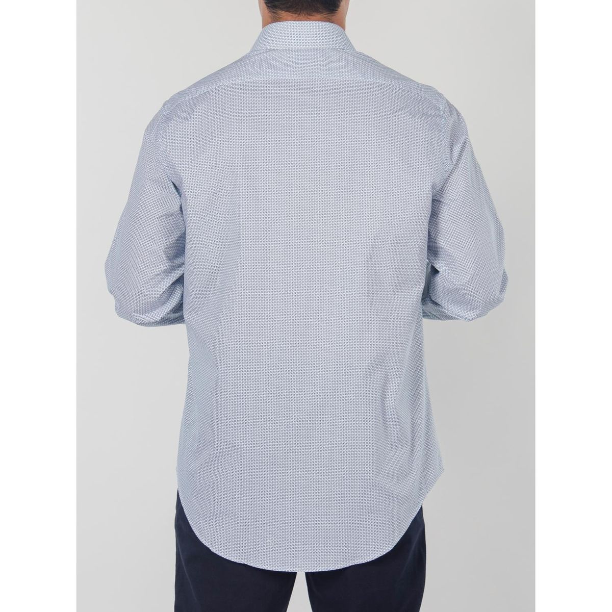CALVIN KLEIN - Camisa Manga Larga 100% Algodón Hombre 