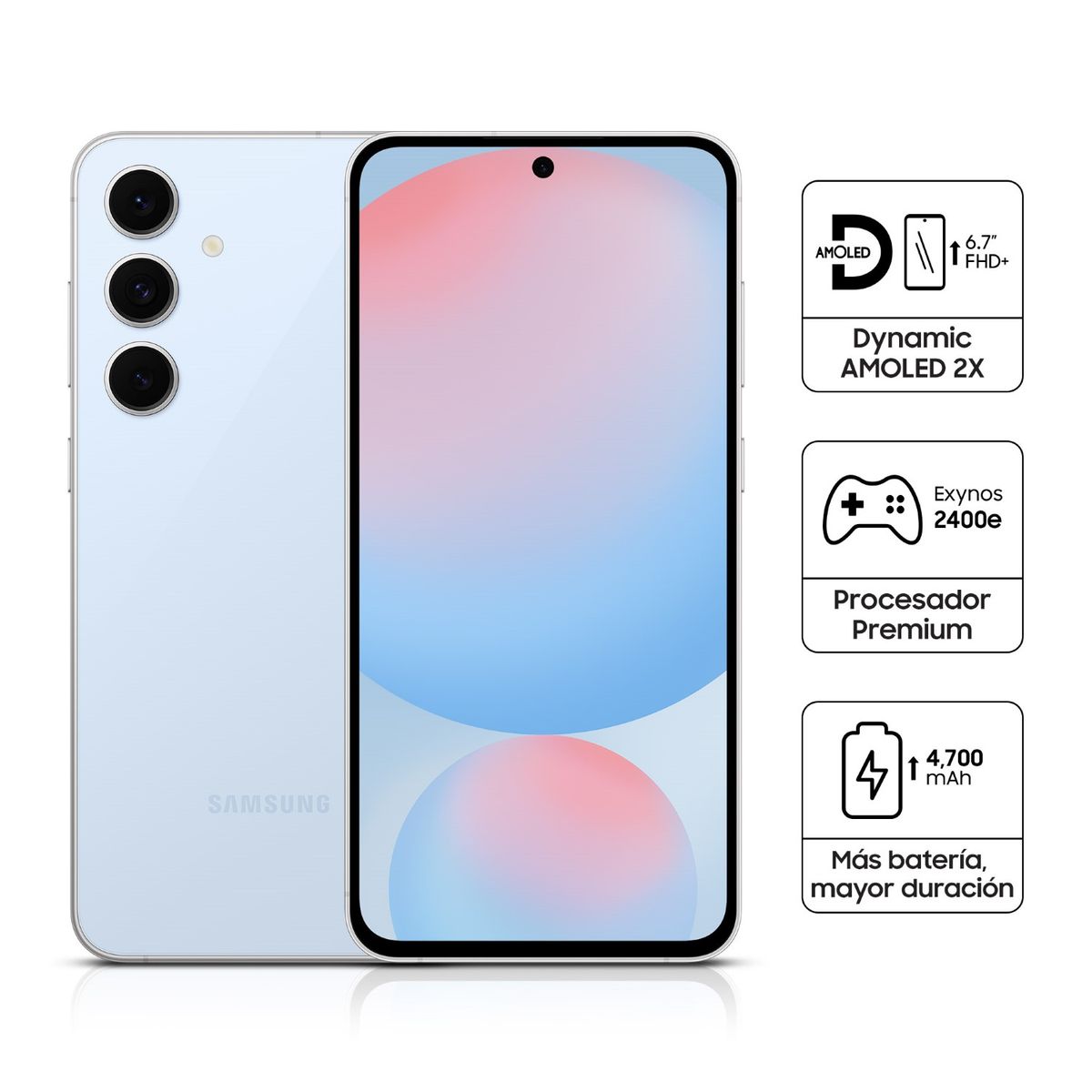 SAMSUNG - Celular Samsung Galaxy S24 FE 256GB