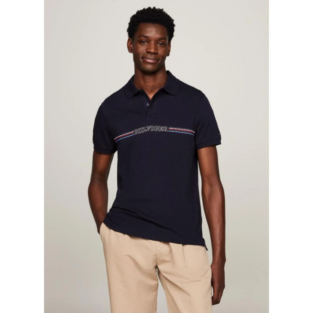 TOMMY HILFIGER - Polo Manga Corta 100% Algodón Hombre Tommy Hilfiger