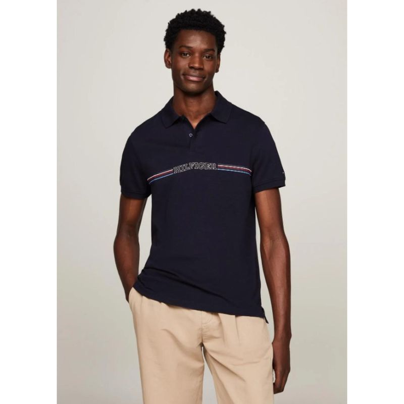 Slim Fit Polo Manga Corta Hombre Tommy Hilfiger Polo Manga Corta