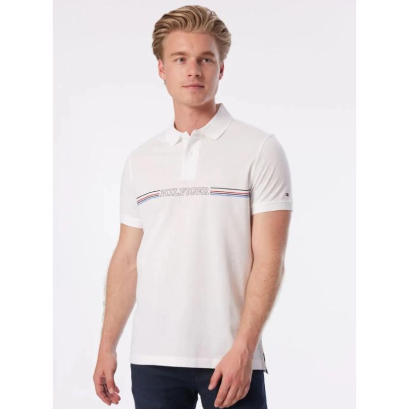 TOMMY HILFIGER - Polo Manga Corta 100% Algodón Hombre Tommy Hilfiger