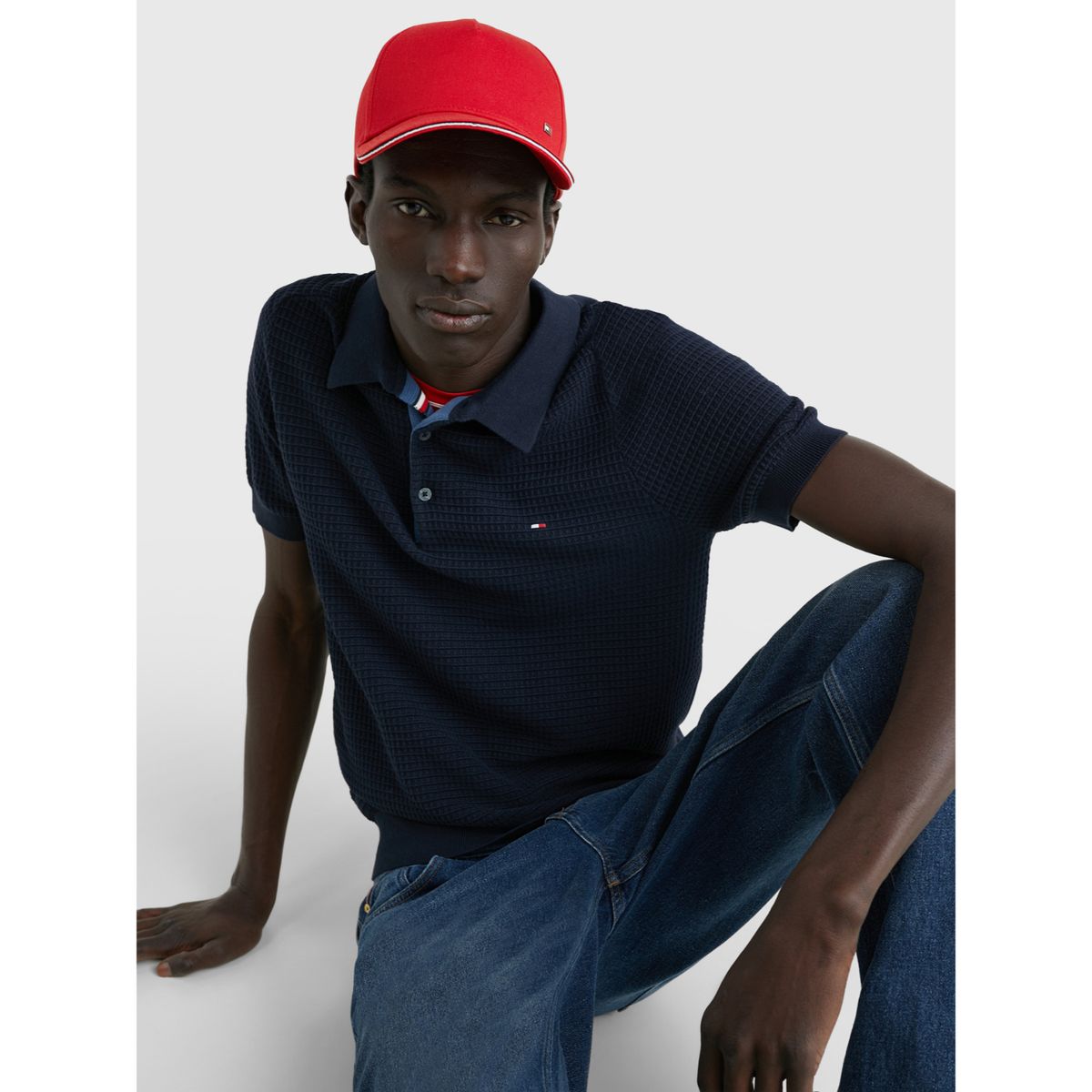 TOMMY HILFIGER - Gorro 100% Algodón Hombre Tommy Hilfiger 