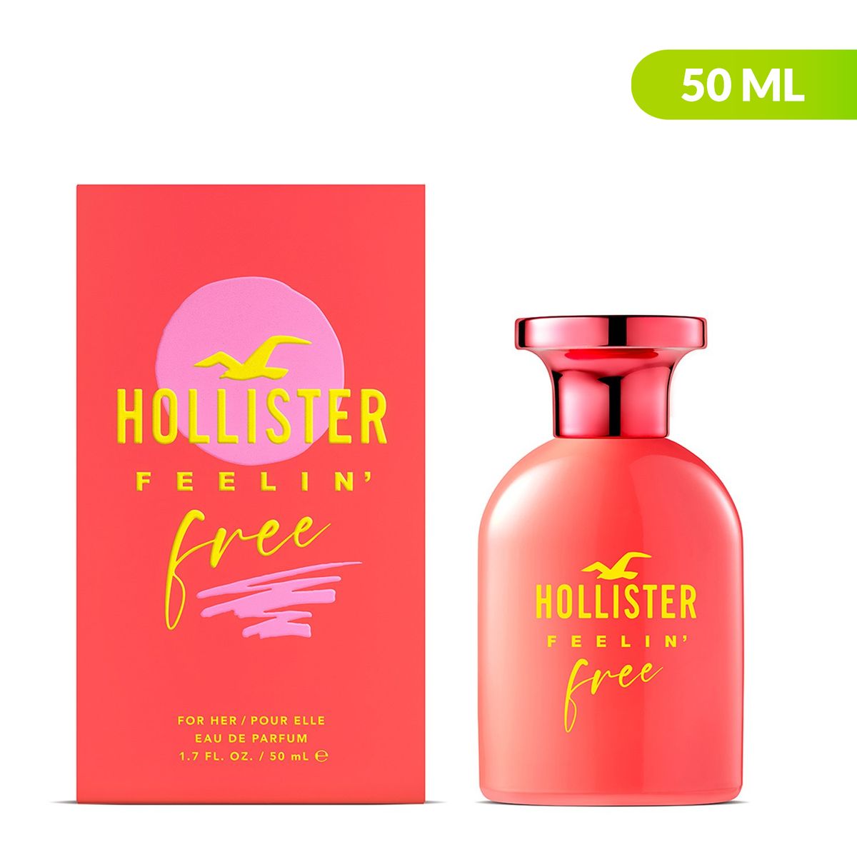 HOLLISTER - Ho Feelin Free Edp Her 50ml