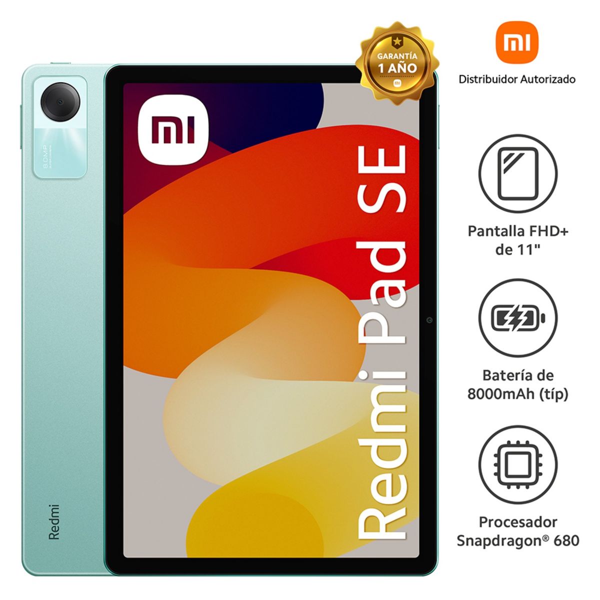  - Redmi Pad Se Green 4gb 128gb