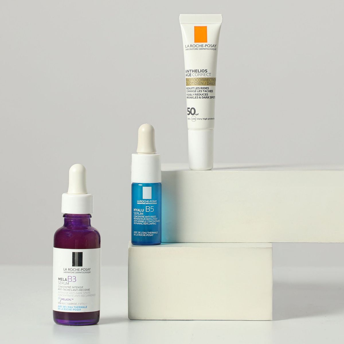 LA ROCHE POSAY - Set La Roche Posay Mela B3 Hyalu B5 Y Anthelios