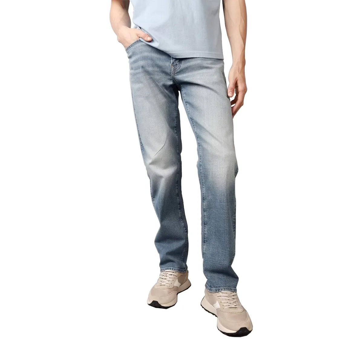AMERICAN EAGLE - Jean Straight Algodón Hombre American Eagle