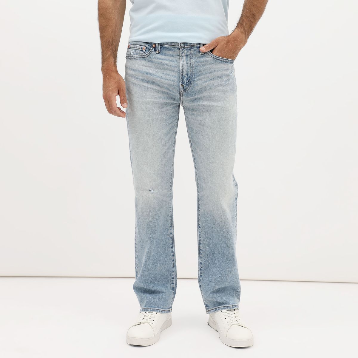 AMERICAN EAGLE - Jean Straight Algodón Hombre American Eagle