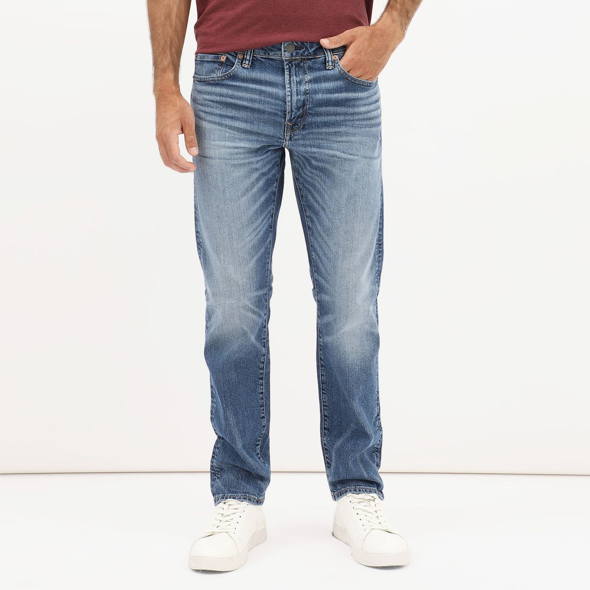AMERICAN EAGLE - Jean Skinny Algodón Hombre American Eagle