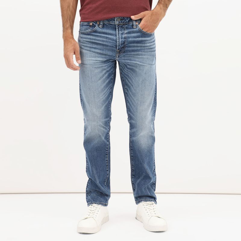AMERICAN EAGLE - Jean Skinny Algodón Hombre American Eagle
