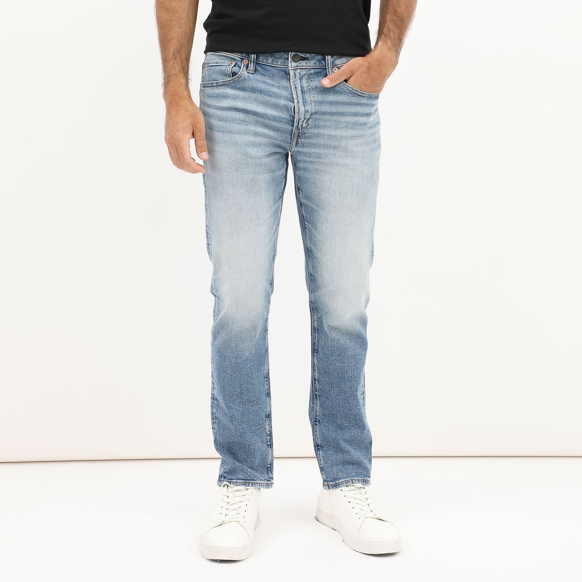 AMERICAN EAGLE - Jean Slim Algodón Hombre American Eagle