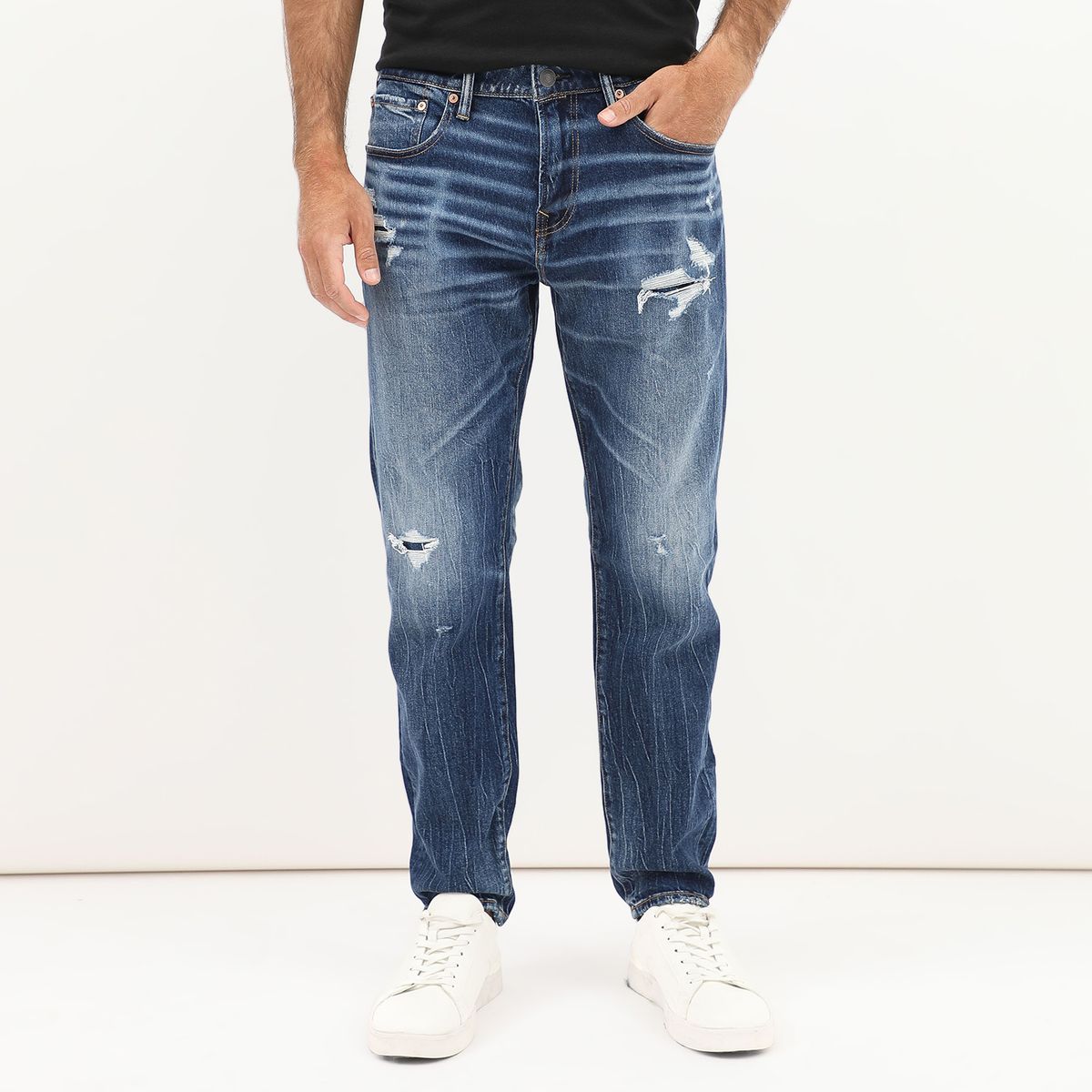 AMERICAN EAGLE - Jean Skinny Algodón Hombre American Eagle