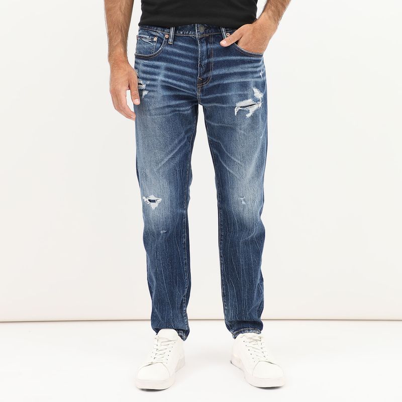 AMERICAN EAGLE - Jean Skinny Algodón Hombre American Eagle
