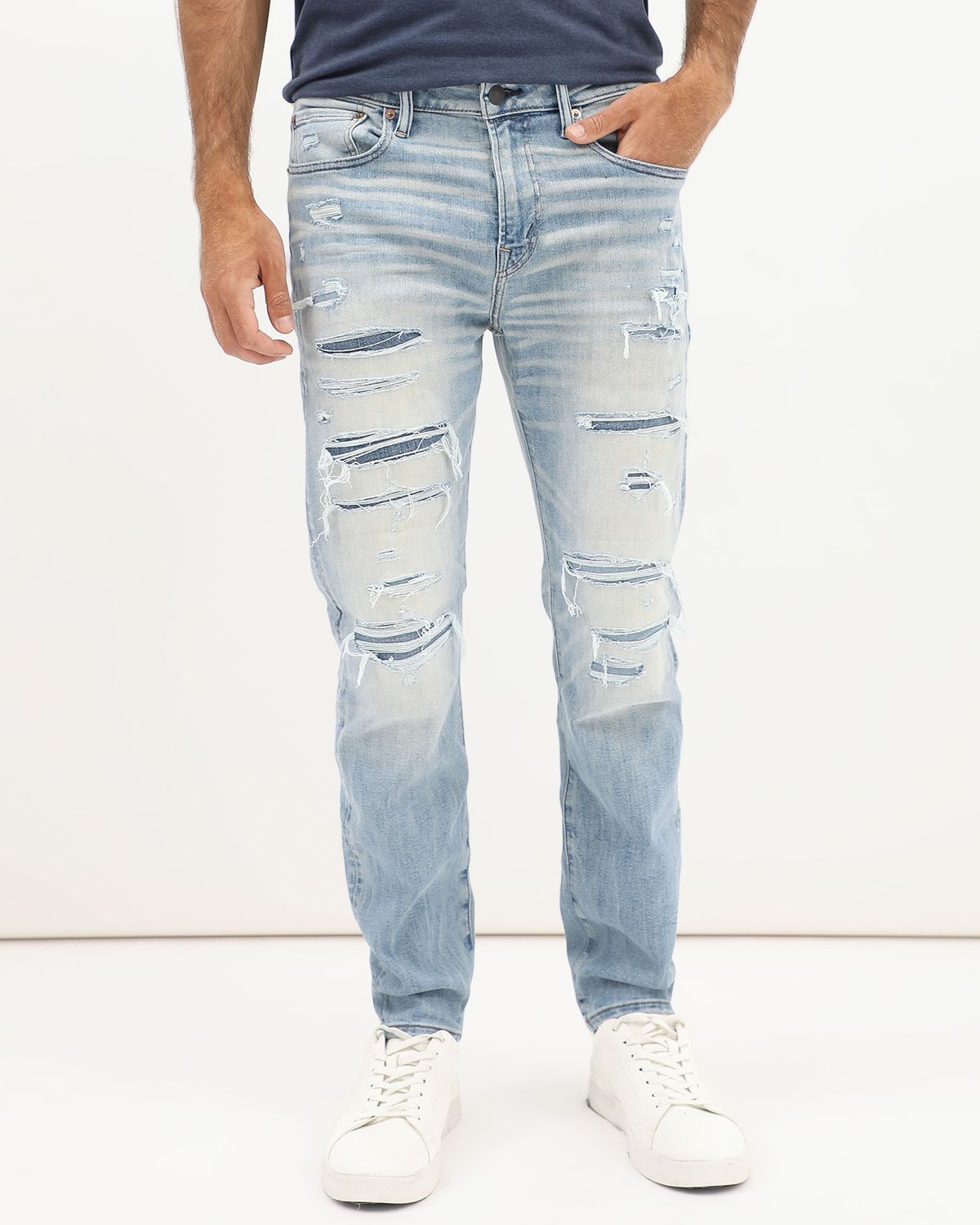 American Eagle Pantalones Para Hombres Jeans Jean Skinny Algodón