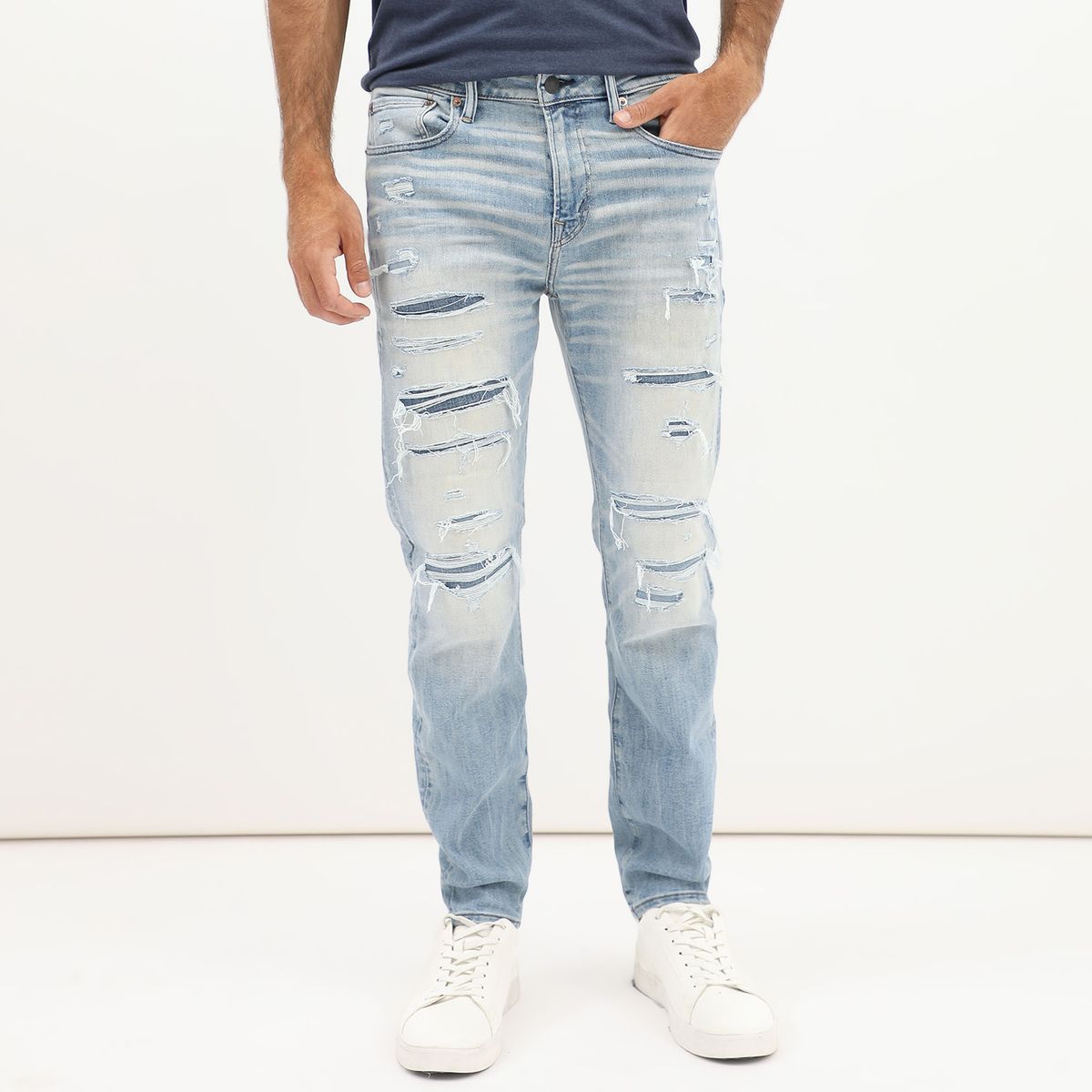 AMERICAN EAGLE - Jean Skinny Algodón Hombre American Eagle