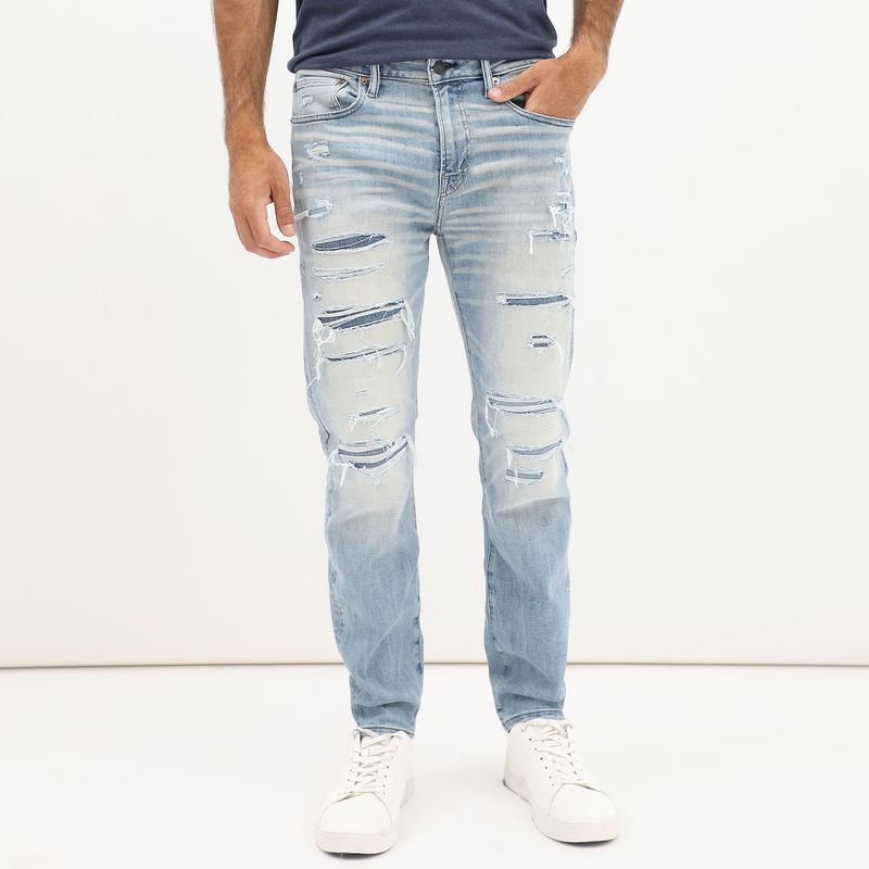 AMERICAN EAGLE - Jean Skinny Algodón Hombre American Eagle