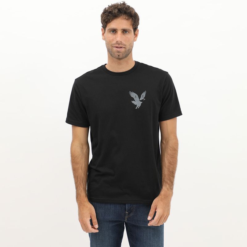 AMERICAN EAGLE - Polo Manga Corta Algodón Hombre American Eagle