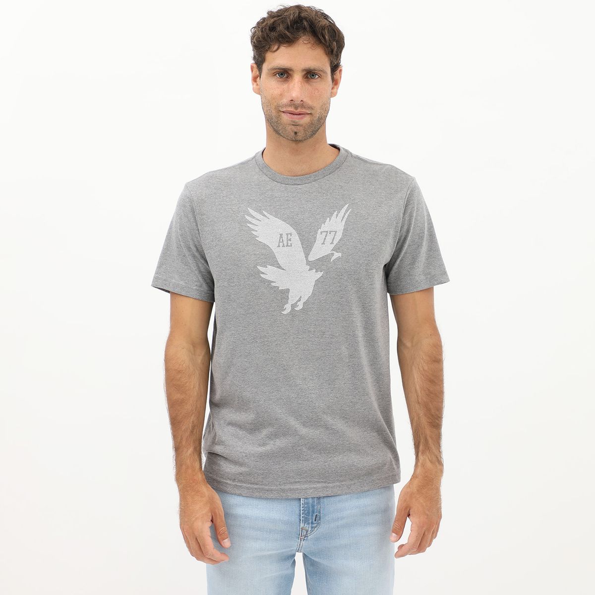 AMERICAN EAGLE - Polo Manga Corta Algodón Hombre American Eagle
