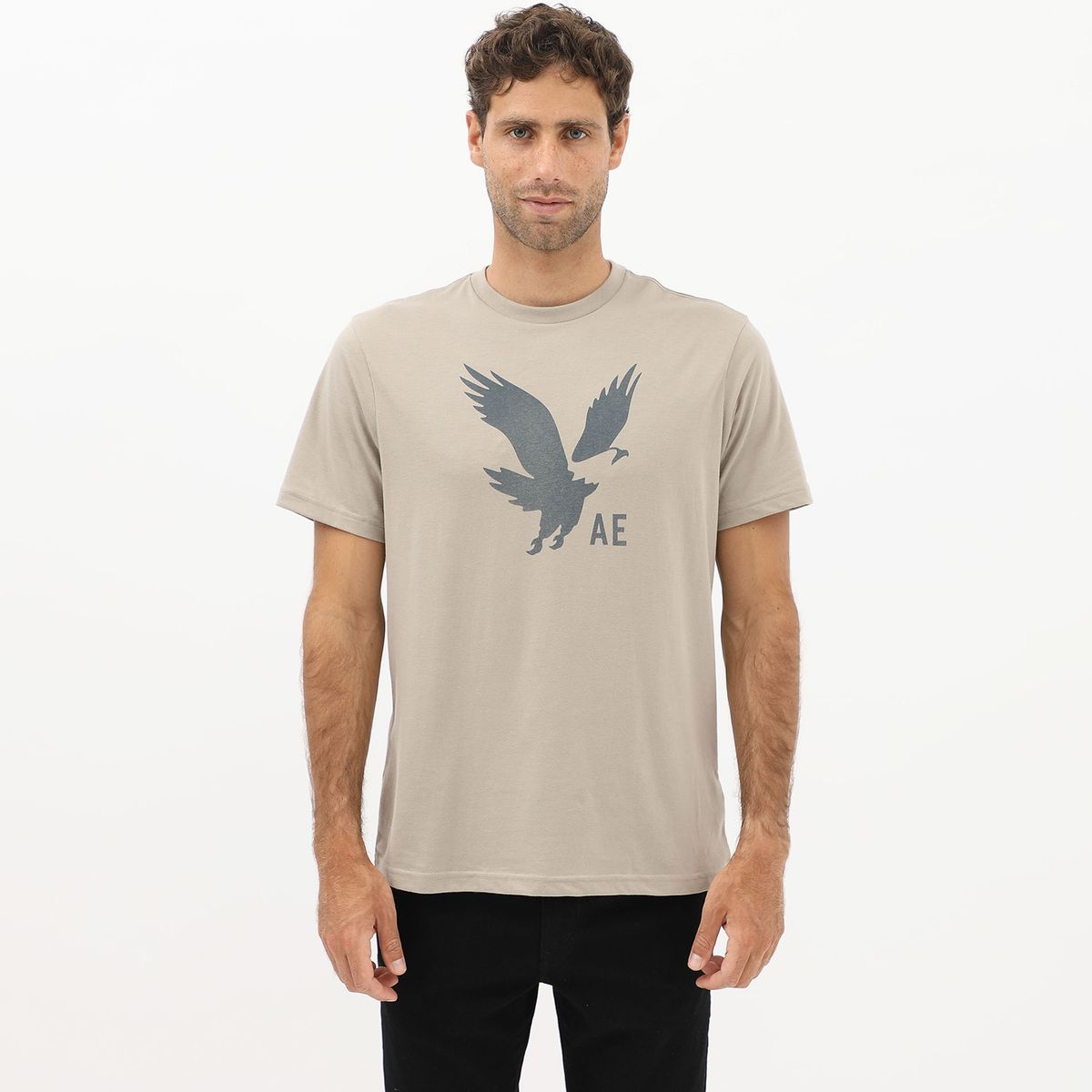 AMERICAN EAGLE - Polo Manga Corta Algodón Hombre American Eagle