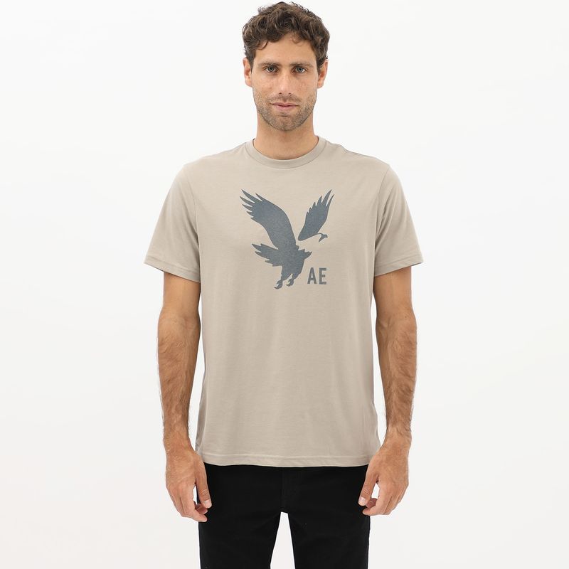 AMERICAN EAGLE - Polo Manga Corta Algodón Hombre American Eagle