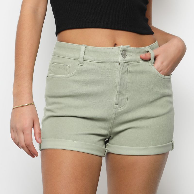 DENIMLAB - Short Algodón Mujer Denimlab