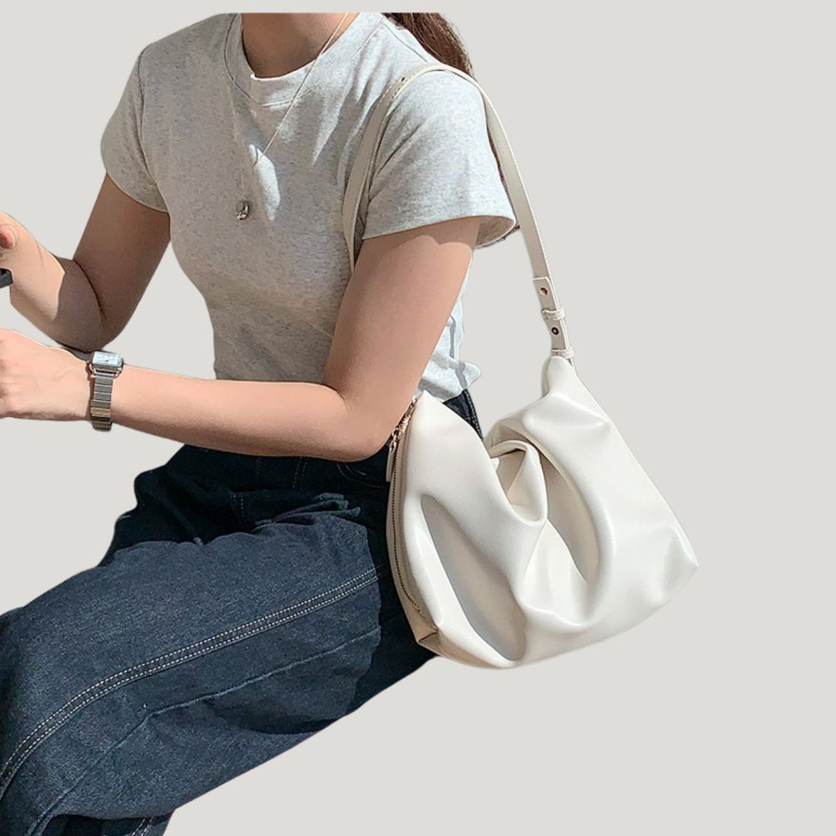 FEI FEI - Cartera Jade Bag Blanco