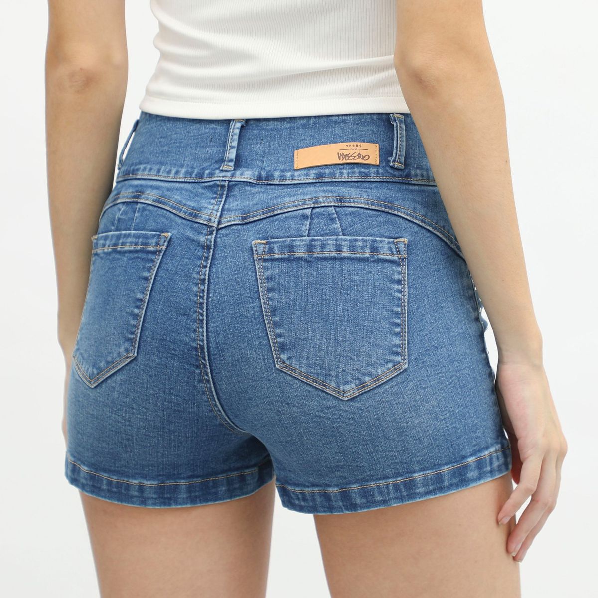 MOSSIMO - Falda Corta Algodón Mujer Mossimo