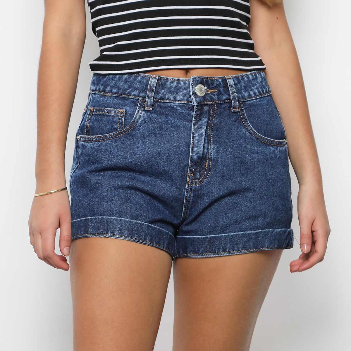 DENIMLAB - Short 100% Algodón Mujer Denimlab