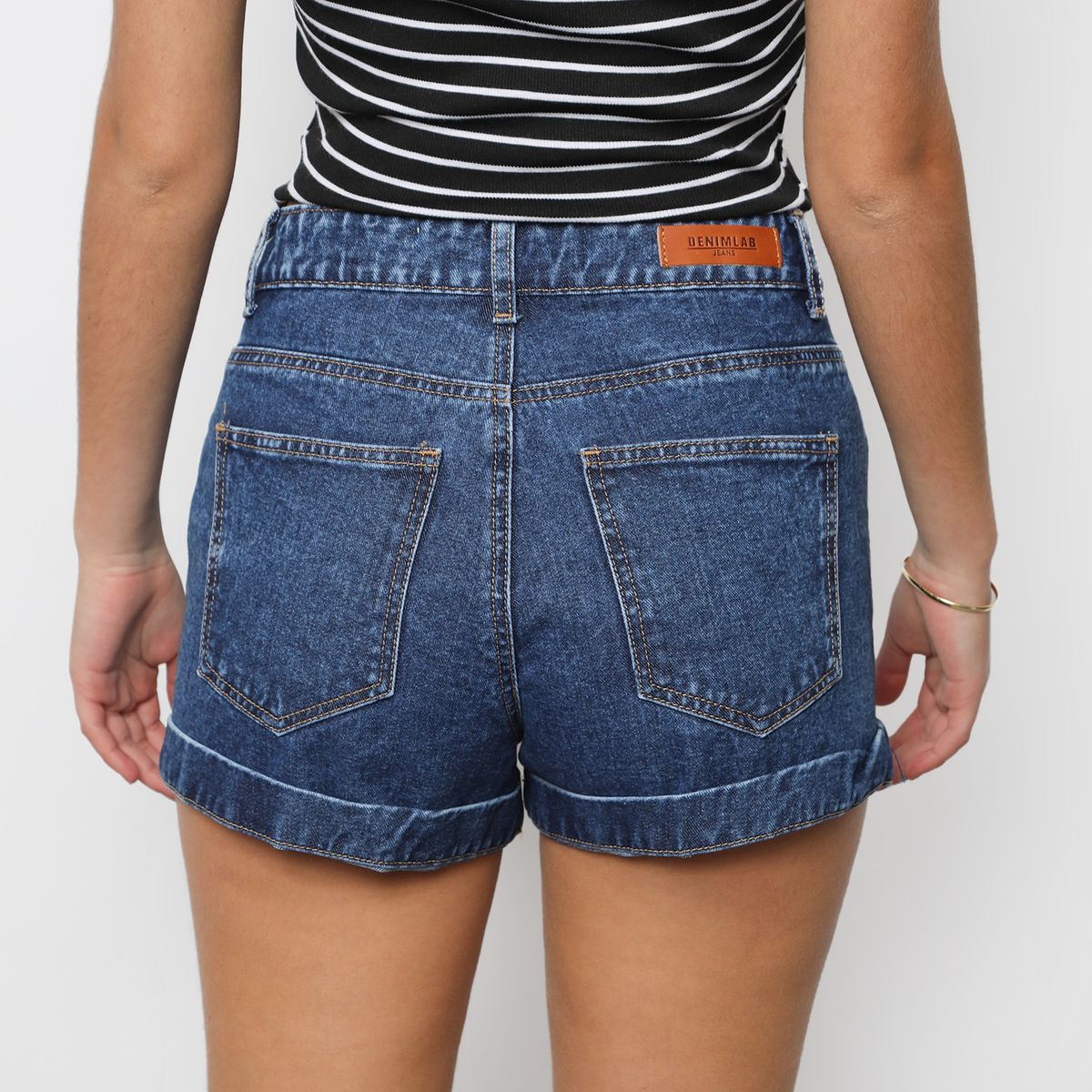 DENIMLAB - Short 100% Algodón Mujer Denimlab
