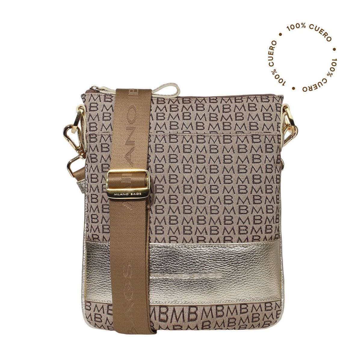 MILANO BAGS - Cartera De Tela Logo Milano Bags