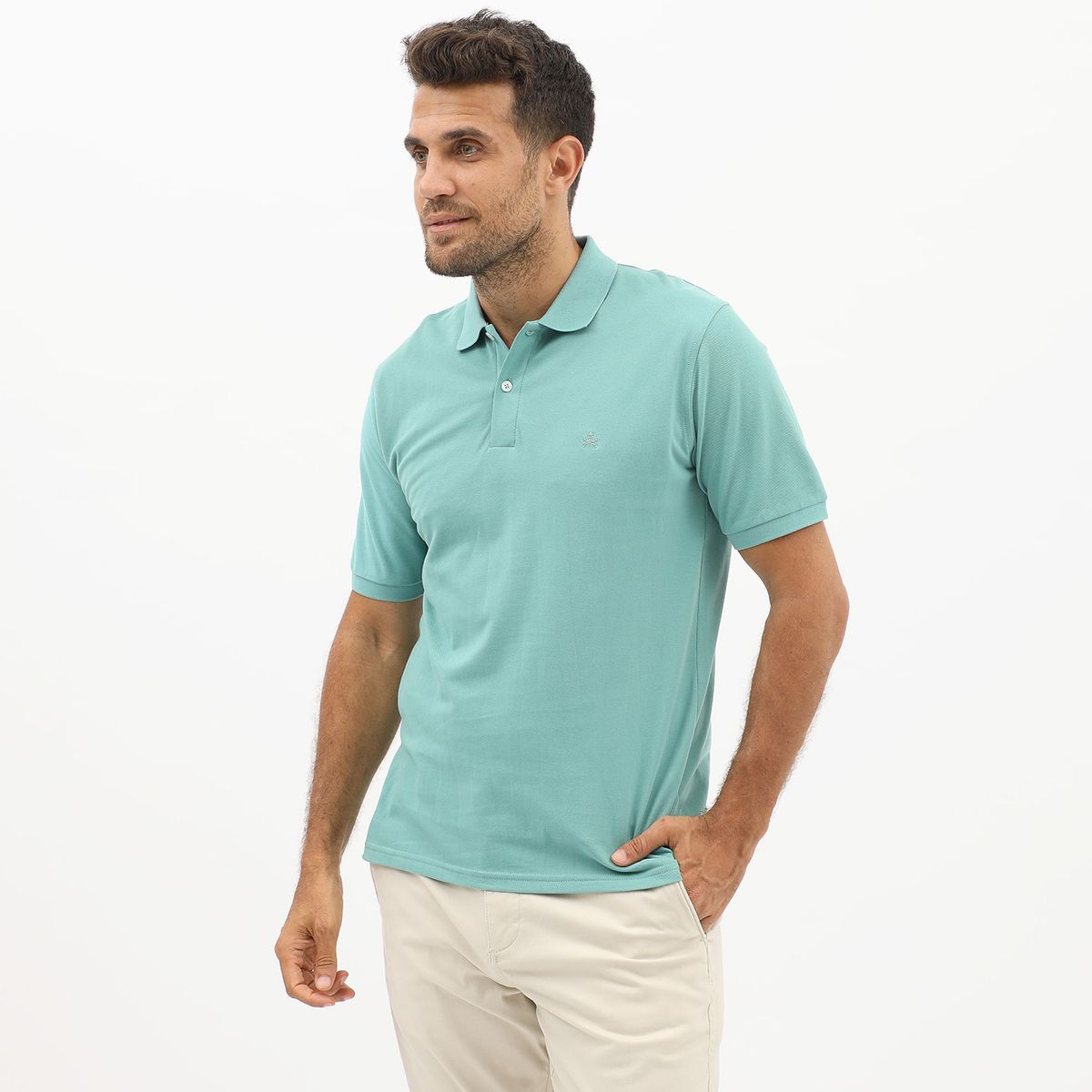 CASCAIS - Polo Manga Corta 100% Algodón Hombre Cascais