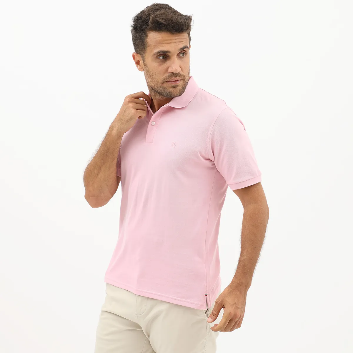 CASCAIS - Polo Manga Corta 100% Algodón Hombre Cascais