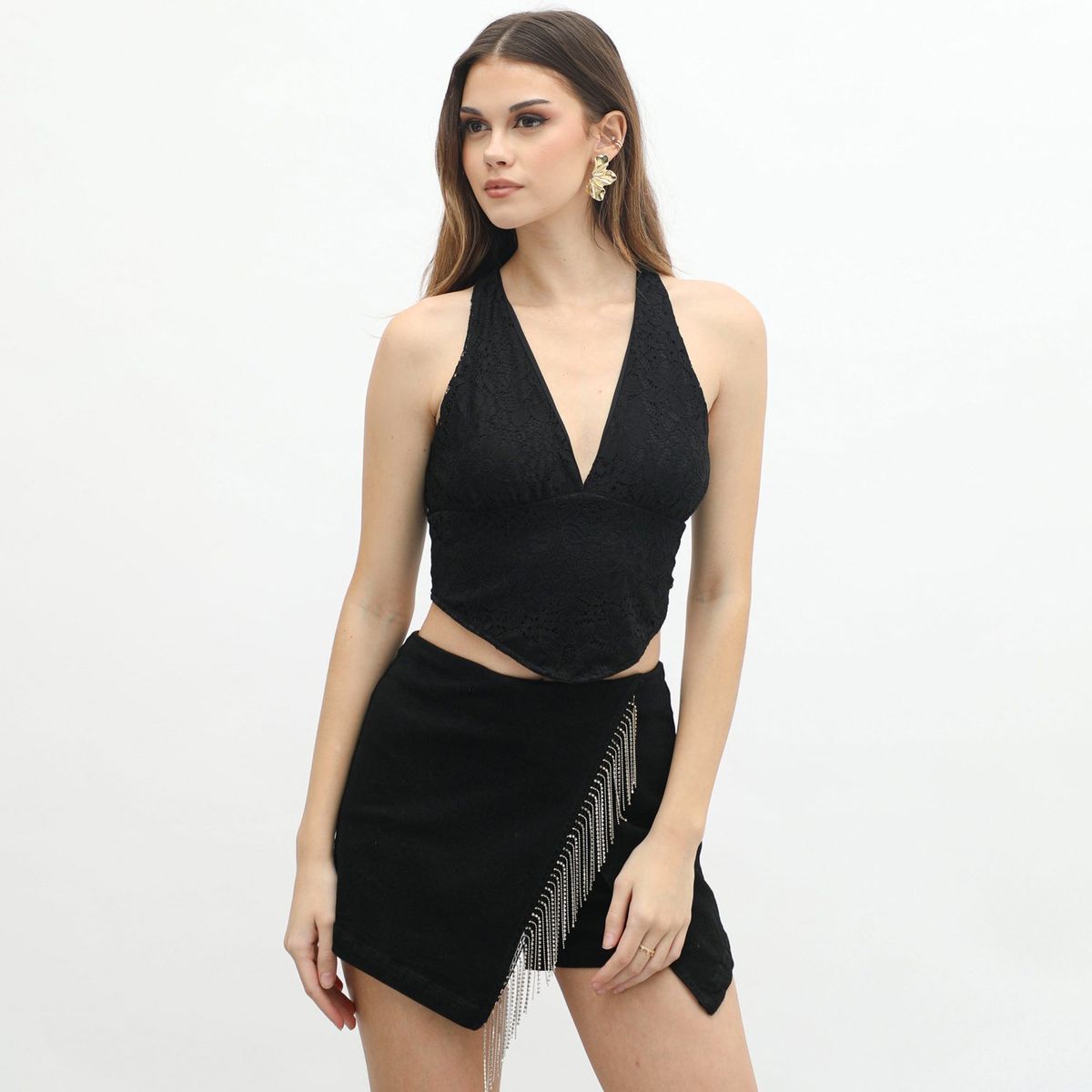 MOSSIMO - Top Encaje