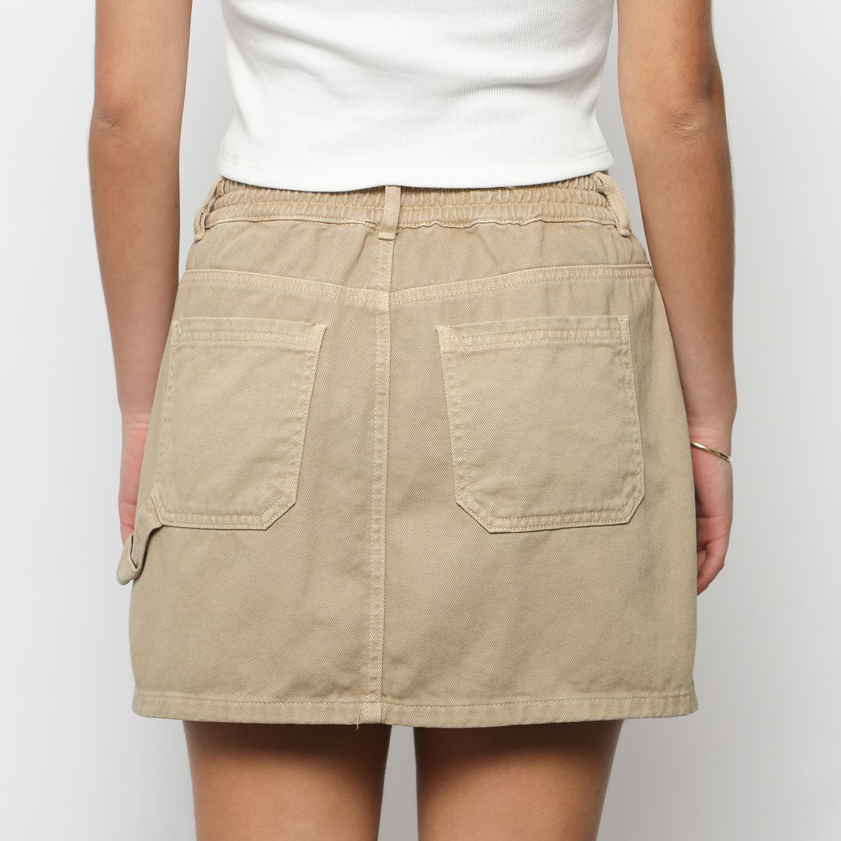 DENIMLAB - Falda Corta 100% Algodón Mujer Denimlab