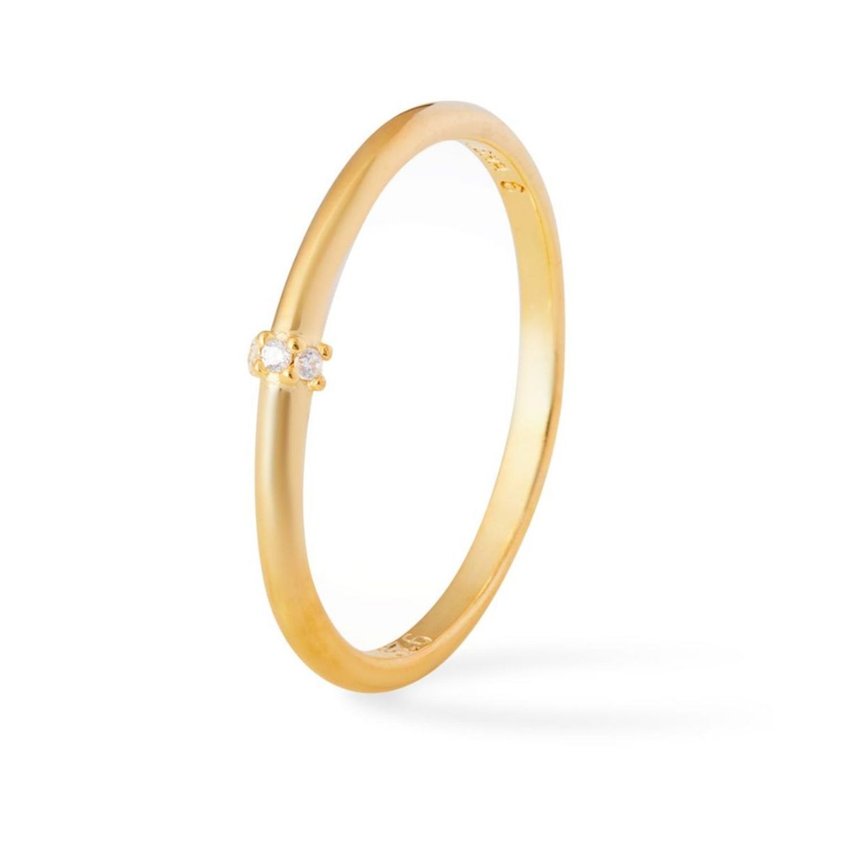 MAISHA - Anillo Celine Bañado En Oro