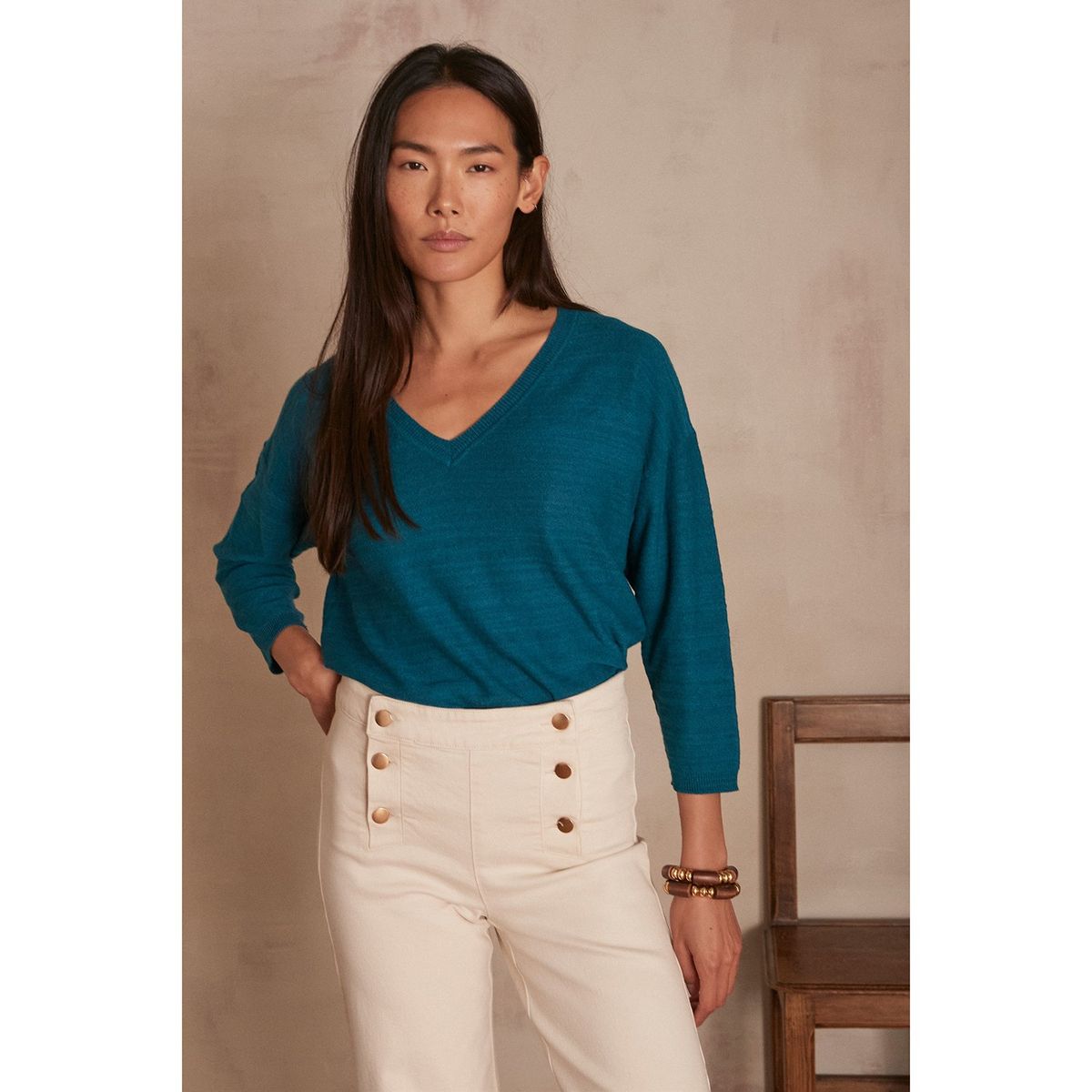 MAISON 123 - Chompa Algodón Mujer Maison 123