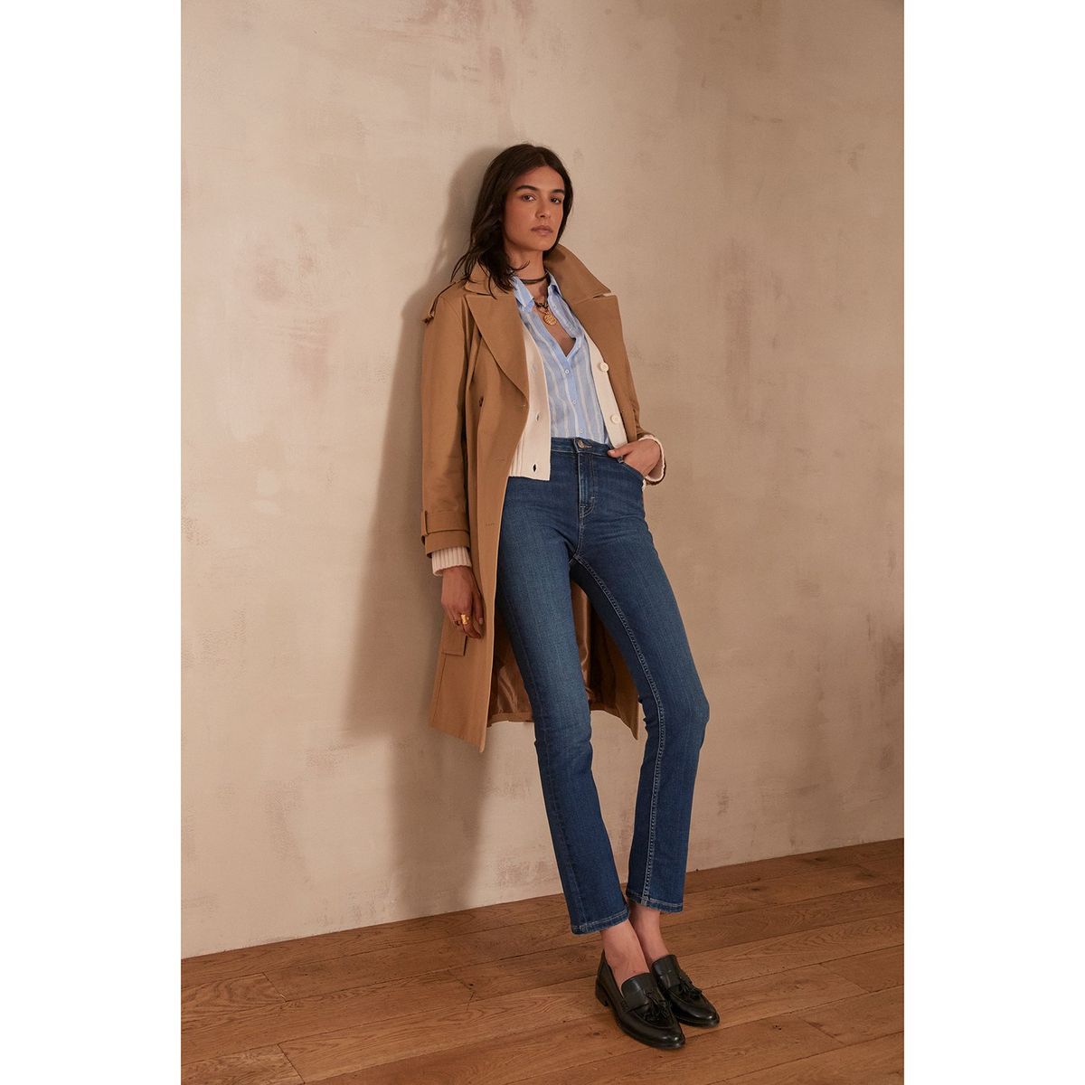 MAISON 123 - Blusa Manga Larga Mujer Maison 123