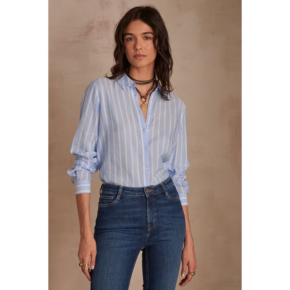 MAISON 123 - Blusa Manga Larga Mujer Maison 123