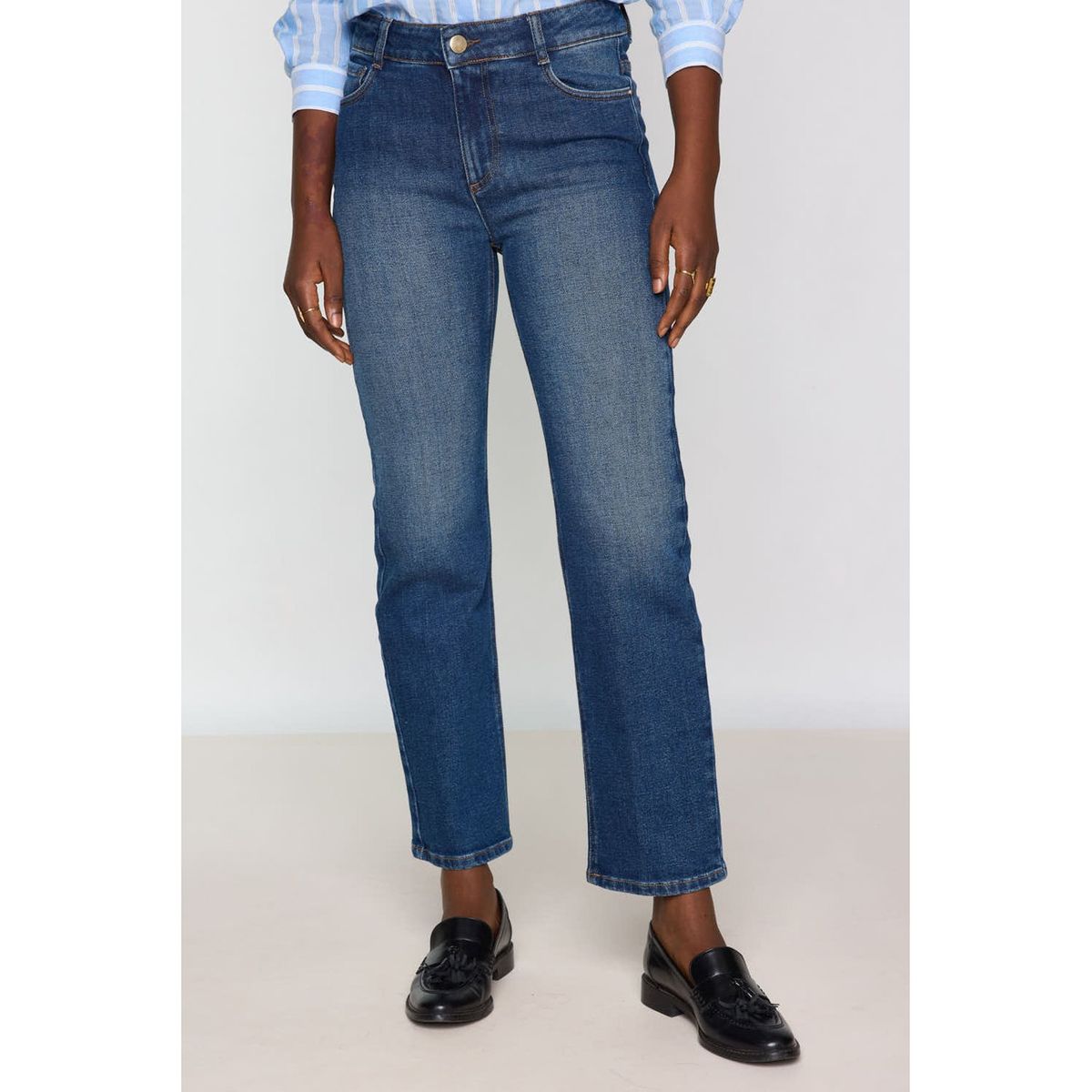 MAISON 123 - Jean Straight Algodón Mujer Maison 123