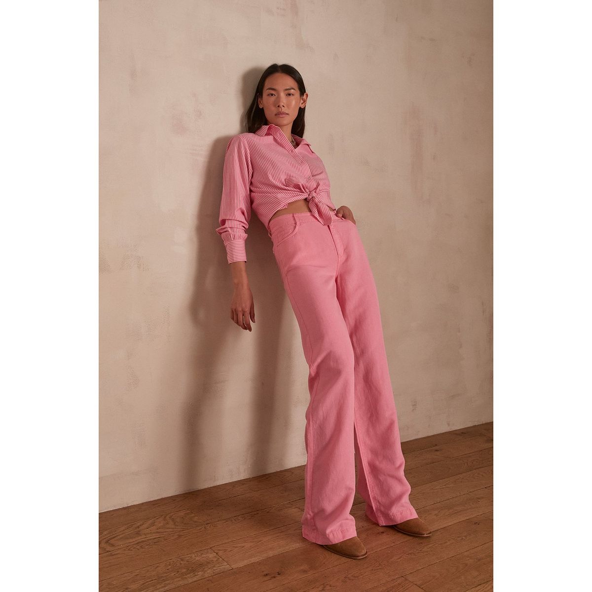 MAISON 123 - Pantalón Wide Mujer Maison 123