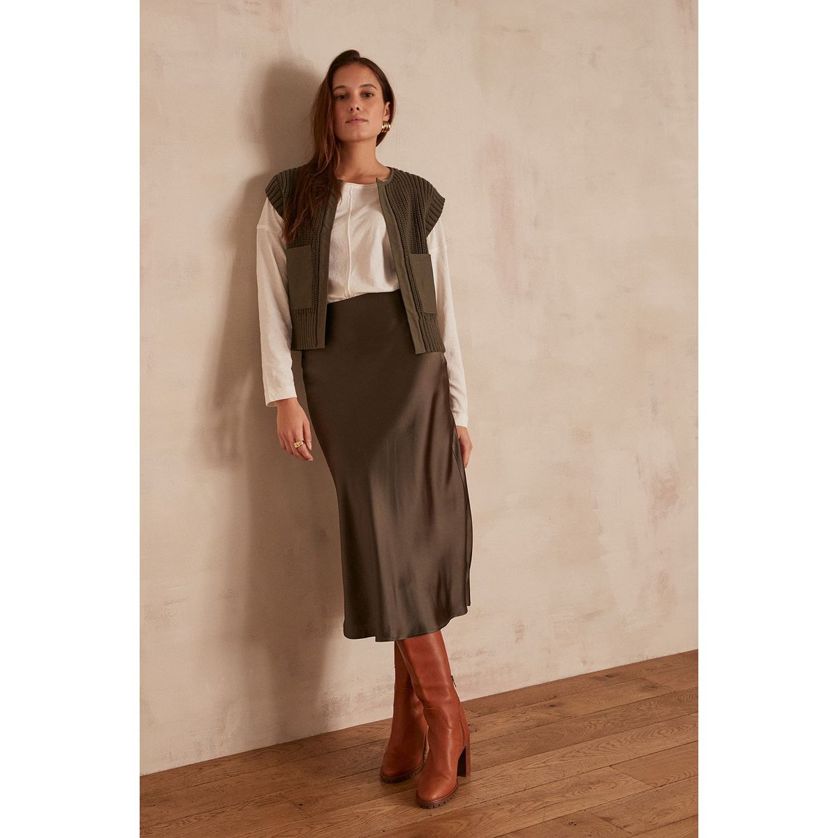 MAISON 123 - Polo Manga Larga Algodón Mujer Maison 123