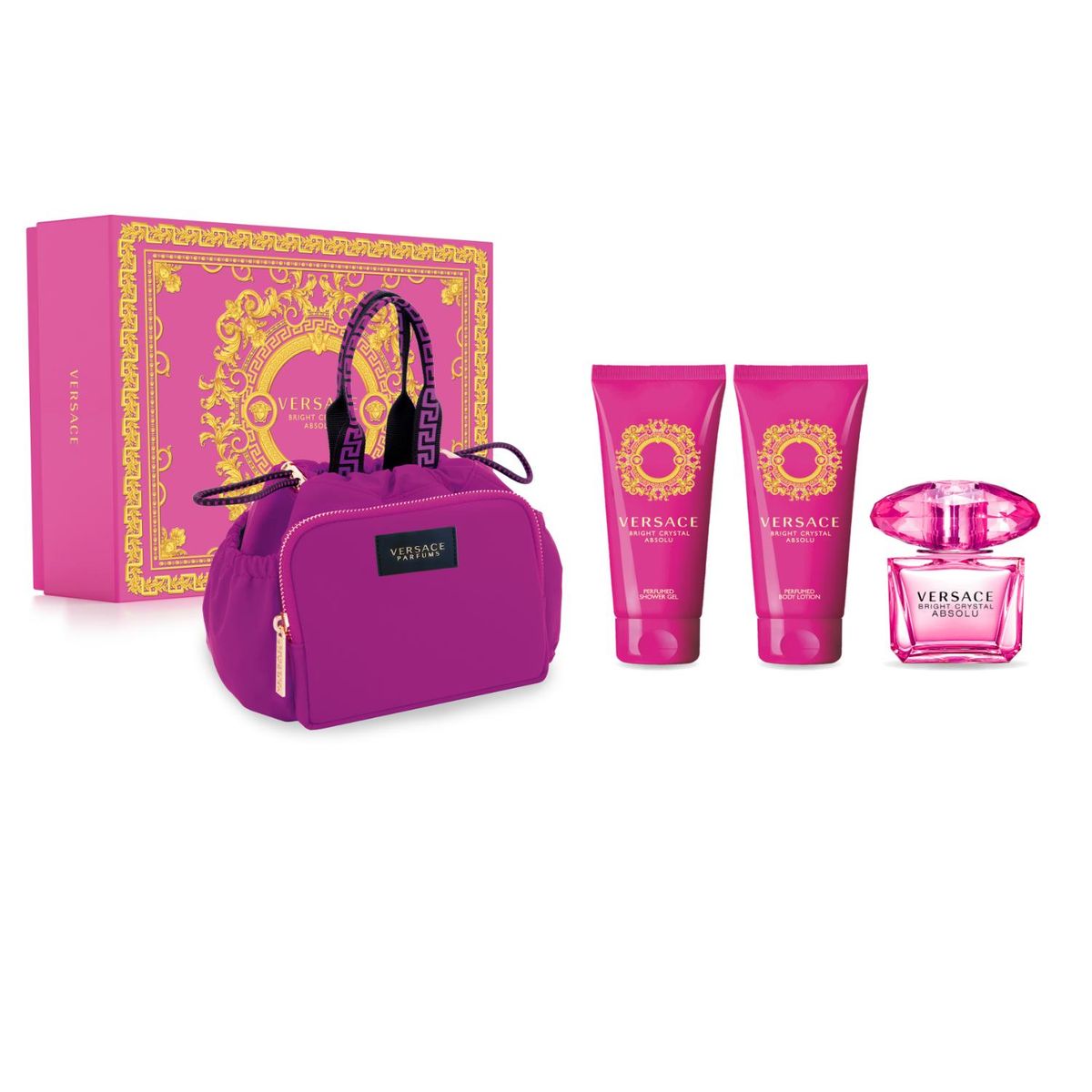 VERSACE - Versace Estuche Bright Crystal Edt 50ml+bs 50ml+ Bl 50ml Mujer