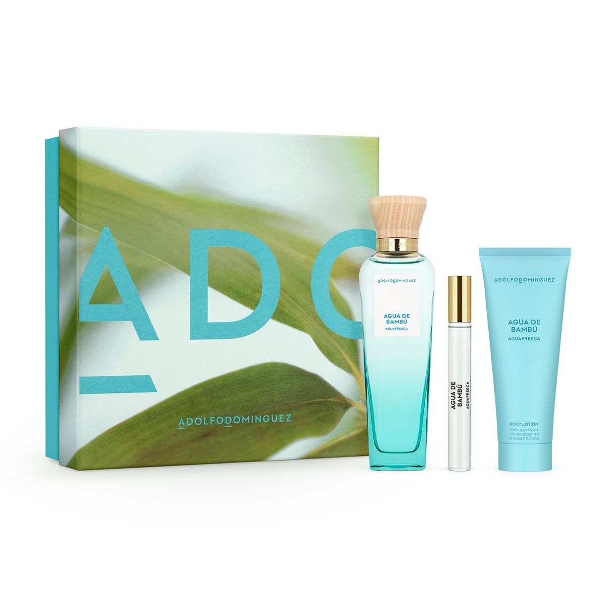 ADOLFO DOMINGUEZ - Adolfo Dominguez Estuche Agua De Bamb¿ Edt 120ml+ Bl 75ml Mujer