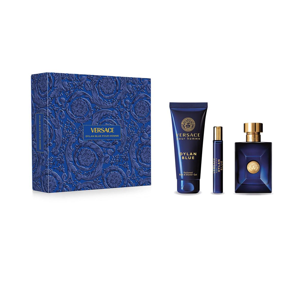 VERSACE - Versace Estuche Dylan Blue Edt 100ml+bs 150ml+ Ts 10ml Hombre