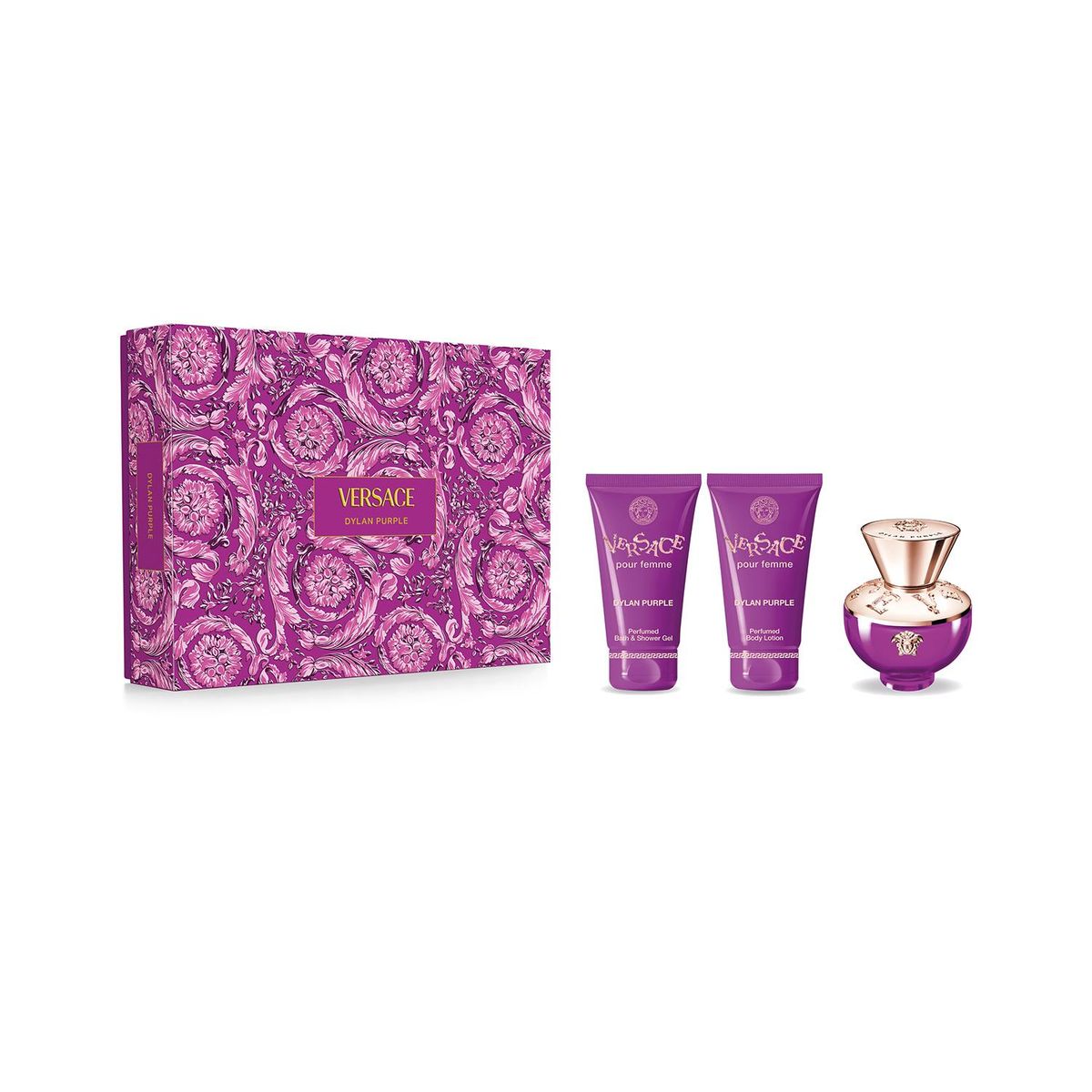 VERSACE - Versace Estuche Dylan Purple Edp 50ml+bs 50ml+ Bl 50ml Hombre
