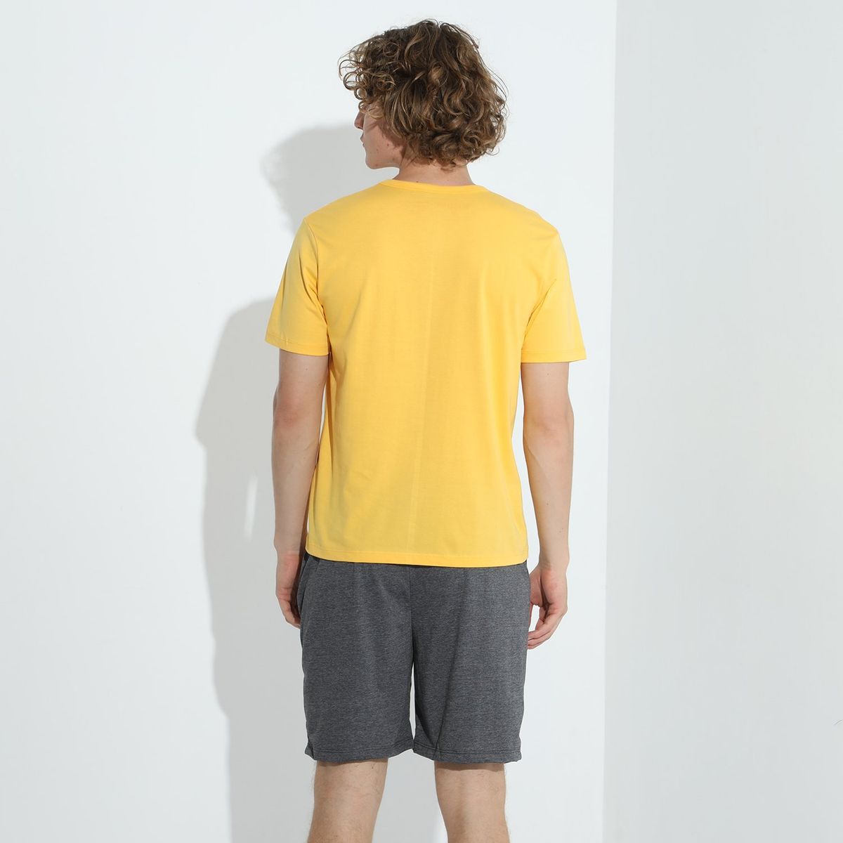 BEARCLIFF - Pijama Manga Corta 100% Algodón Hombre Bearcliff