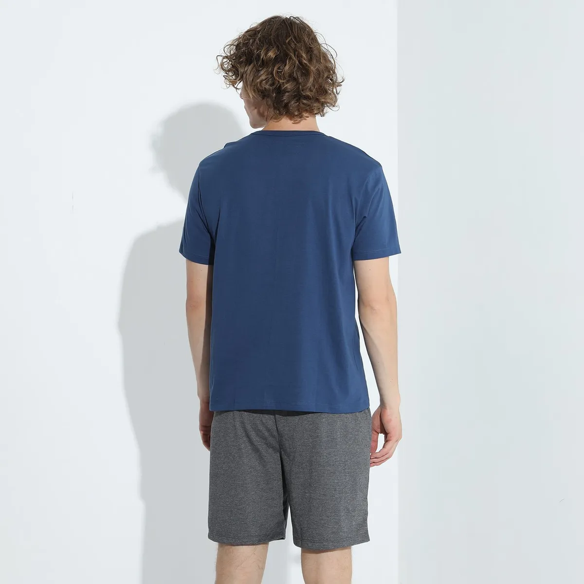 BEARCLIFF - Pijama Manga Corta 100% Algodón Hombre Bearcliff