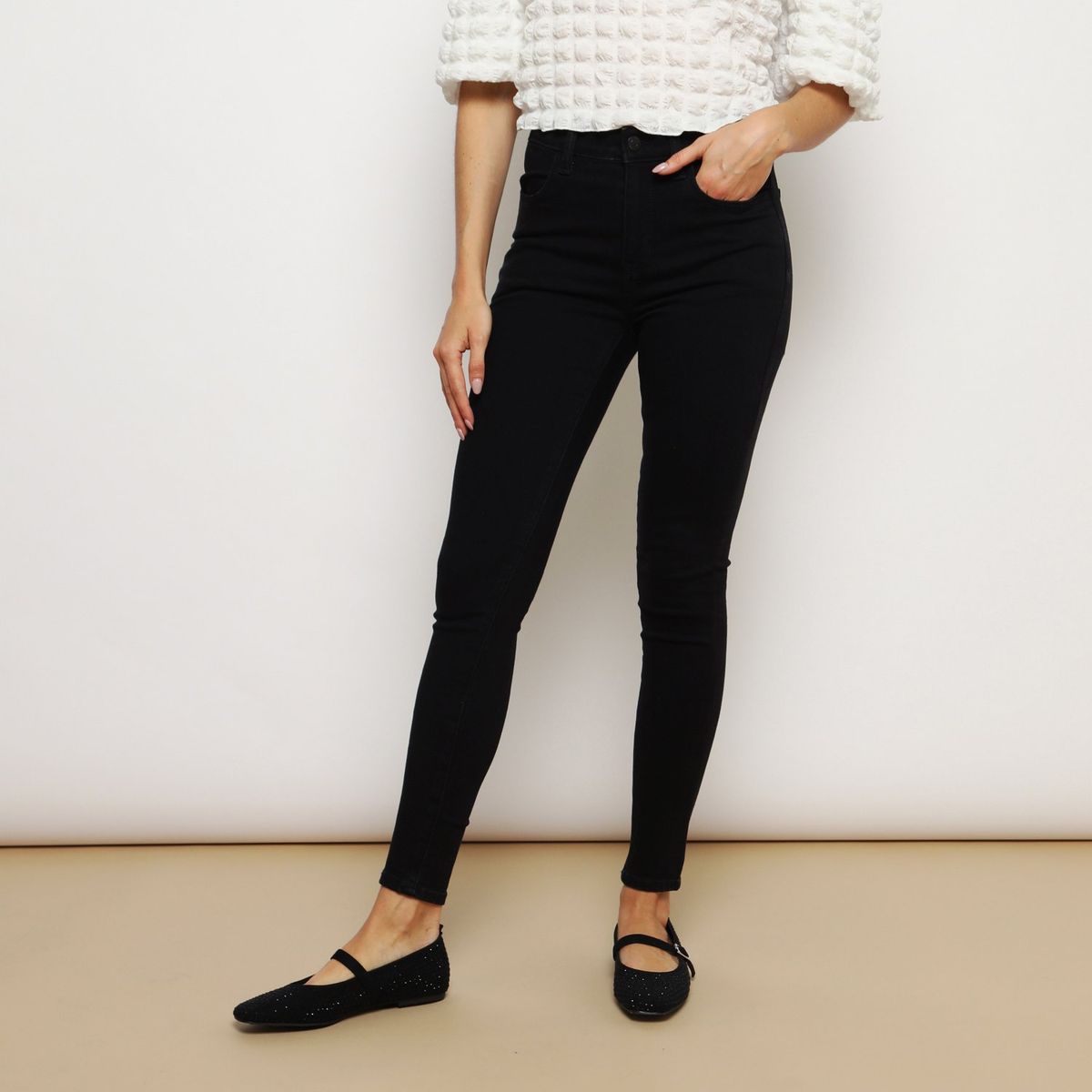 AMERICAN EAGLE - Jean Skinny Tiro Alto Mujer American Eagle
