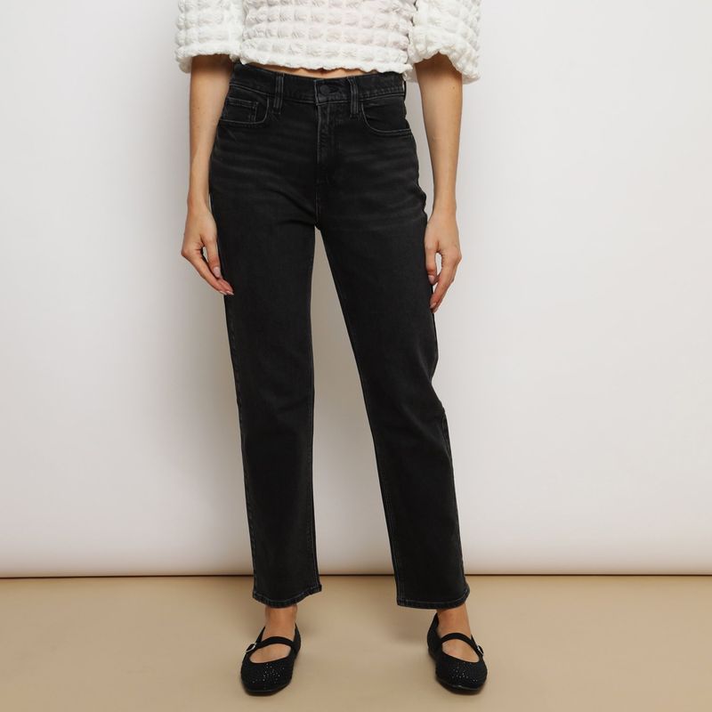 AMERICAN EAGLE - Jean Straight Algodón Mujer American Eagle