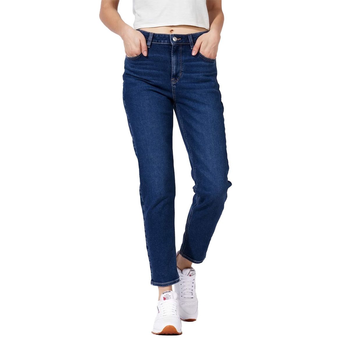 AMERICAN EAGLE - Jean Mom Tiro Alto Mujer American Eagle.