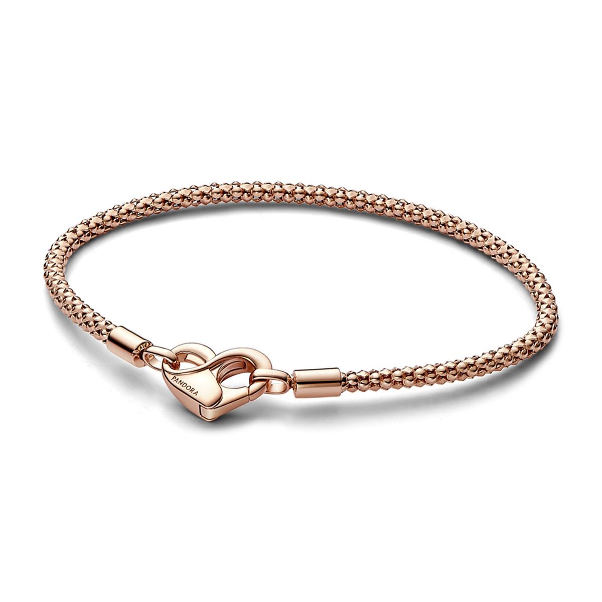 PANDORA - Pulsera Cadena Con Tachuelas 14k